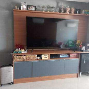 Comprar o produto de Painel para sala planejado em Móveis Planejados - Marcenarias em Valinhos, SP por Solutudo Comprar o produto de Painel para sala planejado em Móveis Planejados - Marcenarias em Valinhos, SP por Solutudo