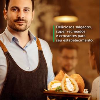 Comprar o produto de Distribuidora de salgados em Embu das Artes  em Distribuidoras de Alimentos em Embu das Artes, SP por Solutudo