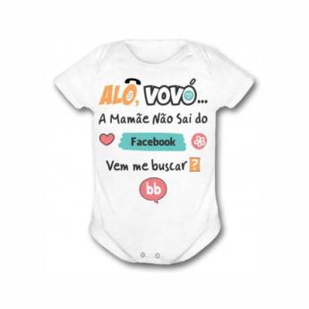 Comprar o produto de Body infantil personalizado em Personalizados em Jundiaí, SP por Solutudo