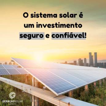 Comprar produto Financiamento Solar em Energia Solar pela empresa Geração Solar Engenharia Eireli em Lajeado, RS