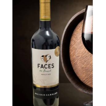 Comprar o produto de Vinho Tinto Lidio Carraro Faces do Brasil Merlot 2022  em Vinhos em Jundiaí, SP por Solutudo