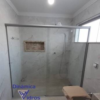 Comprar produto Box de banheiro em Cortinas para Box de Banheiro pela empresa Dinamica Vidros em Alfenas, MG