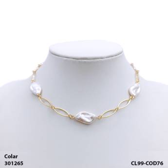Comprar o produto de Colar choker pérolas em Colares em Bauru, SP por Solutudo