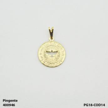 Comprar o produto de Pingente medalha redonda Espírito Santo em Pingentes em Bauru, SP por Solutudo