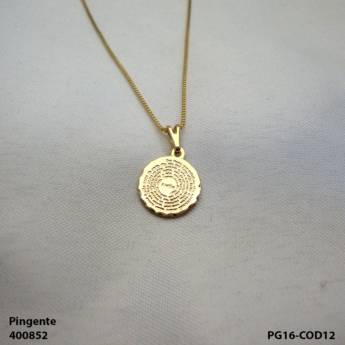 Comprar o produto de Pingente Pai Nosso 13MM em Pingentes em Bauru, SP por Solutudo