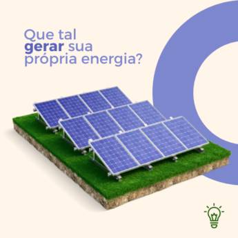 Comprar o produto de Energia solar de qualidade em Energia Solar em Rio de Janeiro, RJ por Solutudo