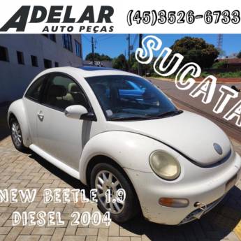 Comprar o produto de Sucata New Beetle 1.9 - Diesel - 2004 em Peças Automotivas pela empresa Adelar Auto Peças em Foz do Iguaçu, PR por Solutudo