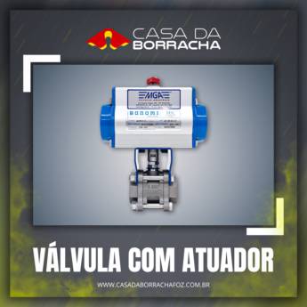 Comprar o produto de Válvula com Atuador em Válvulas e Conexões Pneumáticas em Foz do Iguaçu, PR por Solutudo