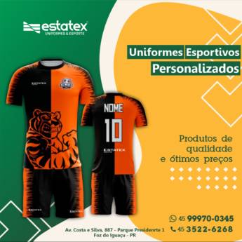 Comprar o produto de Uniformes Esportivos Personalizados em Uniformes em Foz do Iguaçu, PR por Solutudo