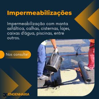 Comprar o produto de Impermeabilização em Engenharia - Engenheiros em Fortaleza, CE por Solutudo