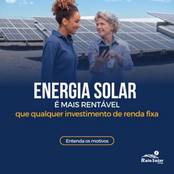 Comprar o produto de Energia Solar para Agronegócio em Energia Solar pela empresa Raio Solar Energy em Maceió, AL por Solutudo