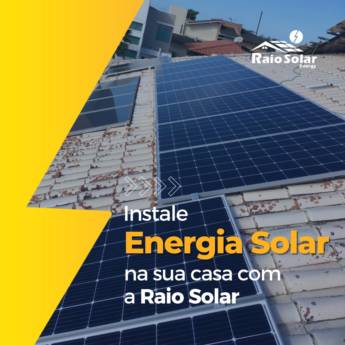 Comprar o produto de Empresa de Energia Solar em Energia Solar pela empresa Raio Solar Energy em Maceió, AL por Solutudo
