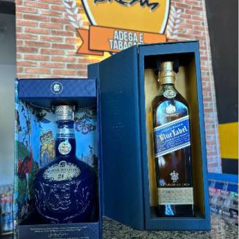 Comprar o produto de Whisky Salute e Blue Label em Depósitos de Bebidas em Botucatu, SP por Solutudo