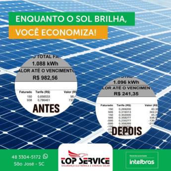 Comprar o produto de Instalação de Energia Solar em Energia Solar em São José, SC por Solutudo