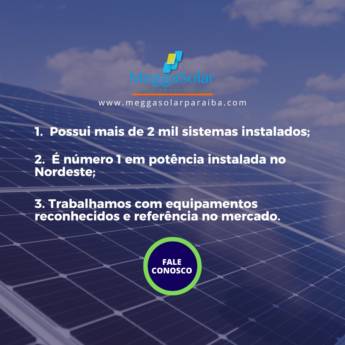 Comprar o produto de Especialista em Energia Solar em Energia Solar em João Pessoa, PB por Solutudo