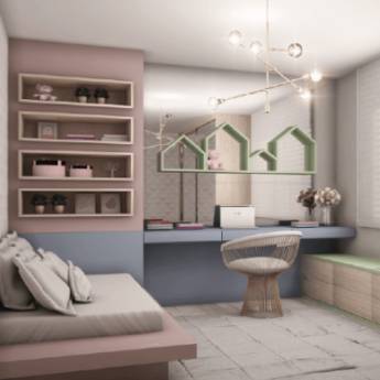 Comprar o produto de Quarto infantil Planejado  em Móveis Planejados - Marcenarias em Botucatu, SP por Solutudo