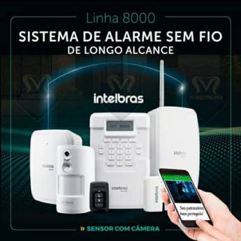 Comprar o produto de Sistema de Alarme Sem Fio de Longo Alcance em Segurança e Monitoramento em Foz do Iguaçu, PR por Solutudo
