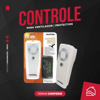 Comprar o produto de Controle para Ventilador em Eletricistas em Botucatu, SP por Solutudo
