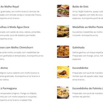 Comprar o produto de Pratos execultivos em Comida e Bebida em Botucatu, SP por Solutudo