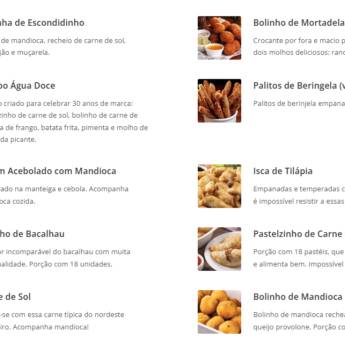 Comprar o produto de Petiscos em Comidas típicas e petiscos  em Botucatu, SP por Solutudo