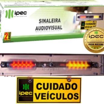 Comprar o produto de Sinaleira audiovisual em Automatizadores de Portões em Marília, SP por Solutudo