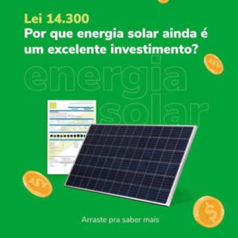 Comprar o produto de Energia Solar Off Grid em Energia Solar em Esmeraldas, MG por Solutudo