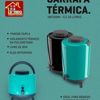 Comprar produto Garrafa Termica  em Garrafas Térmicas pela empresa D'Tudo Presentes e Utilidades em Mineiros, GO