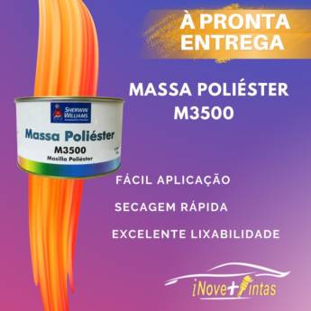Comprar o produto de Massa Poliester em Tintas em São Paulo, SP por Solutudo