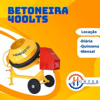 Comprar o produto de Betoneira 400Lts em Locação de Equipamentos em Tucumã, PA por Solutudo
