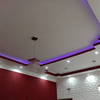 Comprar o produto de Sanca de gesso com Iluminação LED em Bauru em Gesso em Bauru, SP por Solutudo