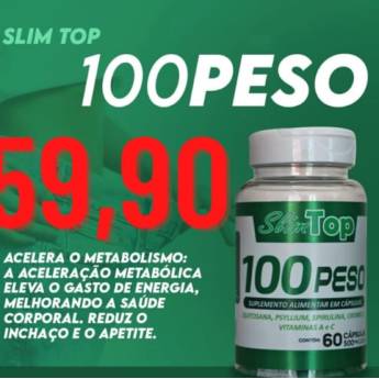 Comprar o produto de Suplemento alimentar Slim Top 100Peso em Suplementos Alimentares em Bauru, SP por Solutudo