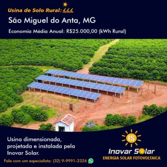 Comprar o produto de Energia Solar​ em Coimbra, MG em Energia Solar em Coimbra, MG por Solutudo