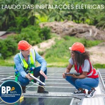 Comprar o produto de  Laudo das Instalações Elétricas em Energia Solar em Betim, MG por Solutudo
