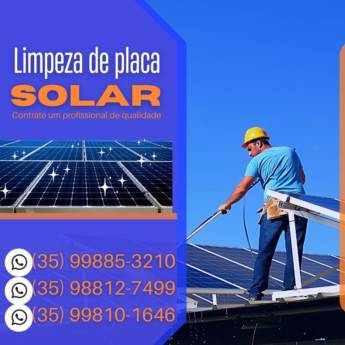 Comprar o produto de Limpeza de Placa Solar em Limpeza de Placa Solar em Varginha, MG por Solutudo