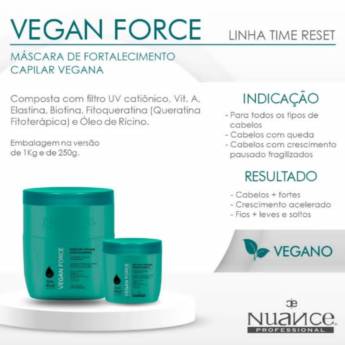 Comprar o produto de Vegan Force Fortalecimento – Máscara Fortalecimento Capilar Vegana  em Máscaras em Bauru, SP por Solutudo