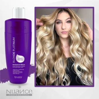 Comprar o produto de Matizador Blonde Platinum 500ml em Bauru em Máscaras em Bauru, SP por Solutudo