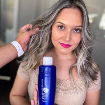 Comprar o produto de Matizador Platinum Mask 500ml em Bauru em Máscaras em Bauru, SP por Solutudo