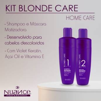 Comprar o produto de BLONDE CARE HOME CARE da Nuance em Bauru em Produtos de Cabelo em Bauru, SP por Solutudo