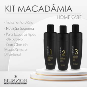 Comprar o produto de Kit Macadâmia da Nuance em Bauru em Produtos de Cabelo em Bauru, SP por Solutudo
