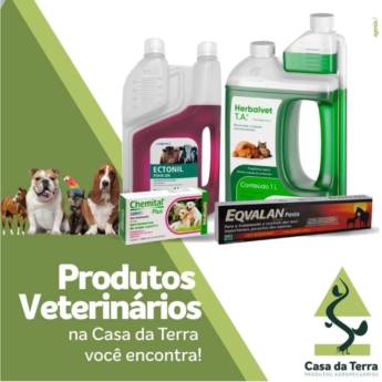 Comprar produto Produtos Veterinários em Produtos Agropecuários pela empresa Casa da Terra em Botucatu, SP