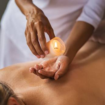 Comprar o produto de Candle massage (Massagem com velas) em Bauru em Terapia Alternativa em Bauru, SP por Solutudo