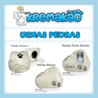 Comprar produto Urnas Pedras em Pedras para Jardim pela empresa Kremakão - Crematório de Pequenos Animais em Itapetininga, SP