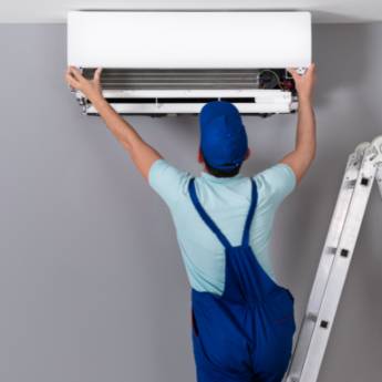 Comprar o produto de Instalação de ar condicionado em Ar Condicionado em Santa Cruz do Sul, RS por Solutudo