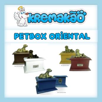 Comprar produto Petbox Oriental em Caixas Decorativas pela empresa Kremakão - Crematório de Pequenos Animais em Itapetininga, SP