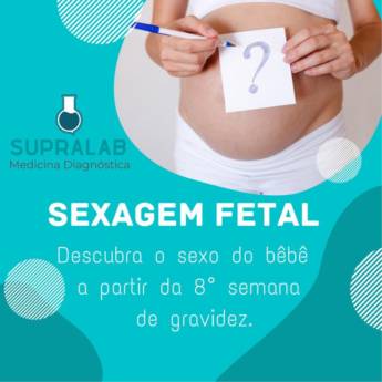 Comprar o produto de Teste de sexagem fetal em Clínica Médica em Itaboraí, RJ por Solutudo