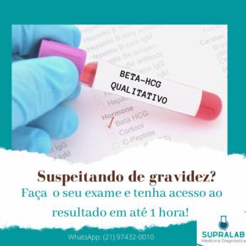 Comprar o produto de Teste de gravidez em Clínica Médica em Itaboraí, RJ por Solutudo