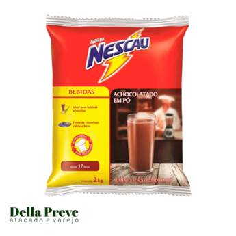 Comprar o produto de Nescau 2Kg em Achocolatado pela empresa Comercial Della Preve em Foz do Iguaçu, PR por Solutudo
