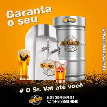 Comprar o produto de Chopp para Eventos em Chopps em Botucatu, SP por Solutudo
