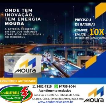 Comprar o produto de Venda de baterias automotivas e estacionárias em Baterias em São Paulo, SP por Solutudo