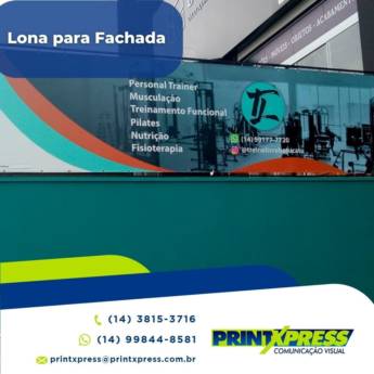 Comprar o produto de Lona para Fachada  em Gráficas em Botucatu, SP por Solutudo Comprar o produto de Lona para Fachada  em Gráficas em Botucatu, SP por Solutudo